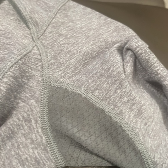 SOLD Lululemon Think Fast Pullover Heathered
Slate Tonka Stripe Heathered Slate - Picture 9 of 13